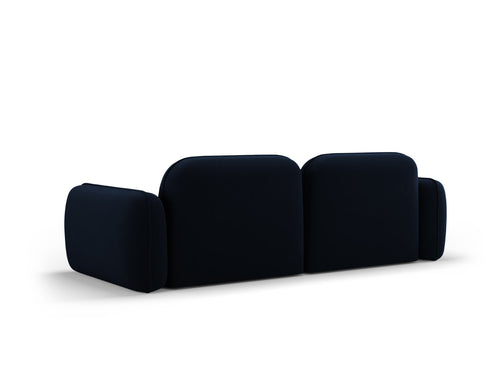 Cosmopolitan Design Modulaire bank Sydney 3-zits, flueel, koningsblauw - 90x230x70cm