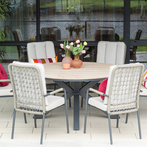 Garden Impressions Venice tuinstoelen set van 4 stapelbaar