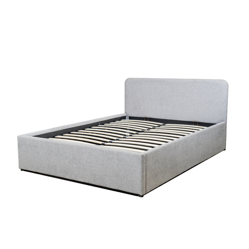 Calicosy - YSÉE Bed met opbergruimte - Grijs - 150x205x88 cm