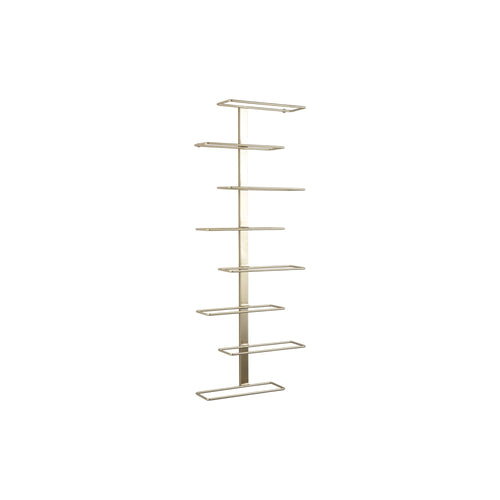 Present Time wijnrek Float - goud - 32.5x9.5x80.5cm - Vaderdag - Vaderdagcadeau - Vaderdag cadeautje voor hem