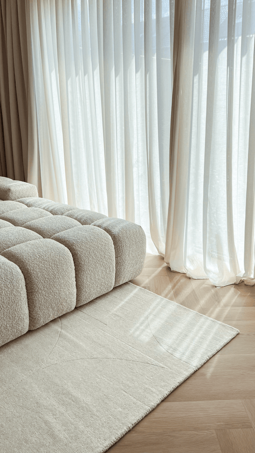 Wollen vloerkleed Twig ivoor/wit - Interieur05 - 240 x 340 cm - vtwonen shop