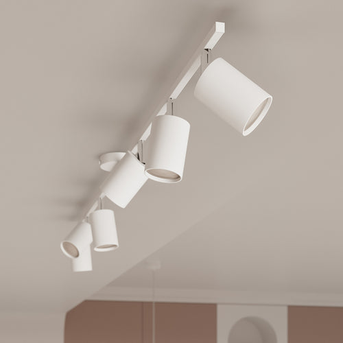 Sollux Lighting Plafondlamp LEMMI 6L wit - 135x24x20cm