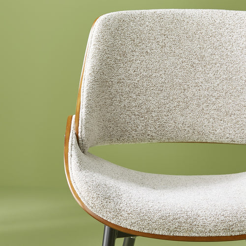 Signature - MANNIX Set van 4 stoelen - Grijs - 54x56x78 cm