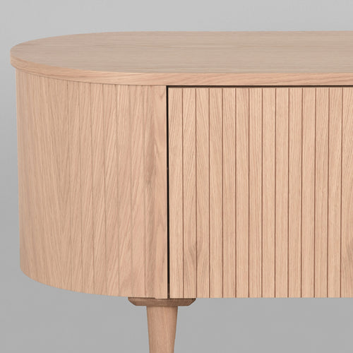 LABEL51 Tv-meubel Oliva - Naturel Eikenhout - 220x47x55cm - vtwonen shop