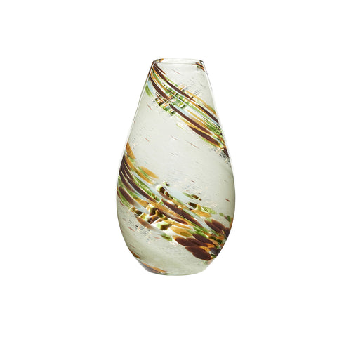 Hübsch vaas Grove - glas - ø19xh33cm