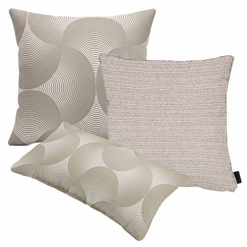 Madison sierkussen set Cloudy grey - 3 stuks