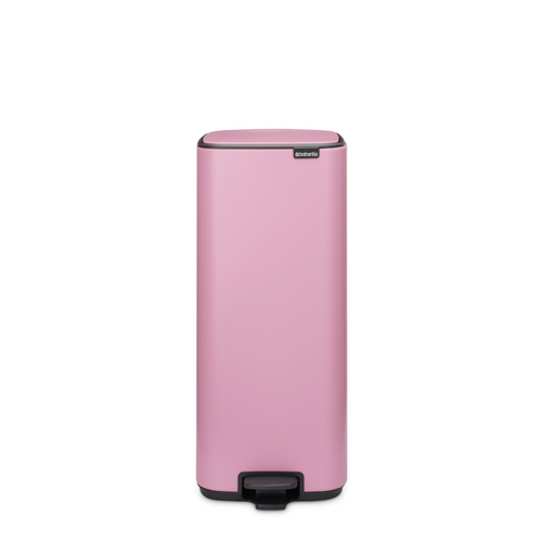 Brabantia Bo Pedaalemmer, 30 liter, stil sluitend, kunststof binnenemmer - Lilac Pink