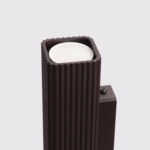 Sollux Lighting Wandlamp RAYO 20 zwart - 6x8x20cm