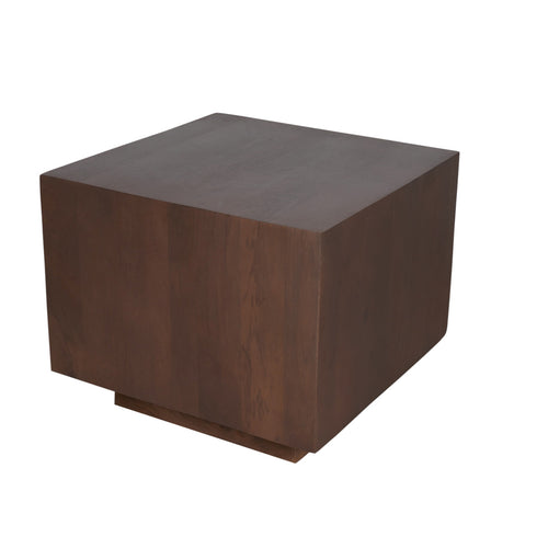 StarFurn Salontafel Livia - Vierkant Bruin Hout - 56x56x46cm