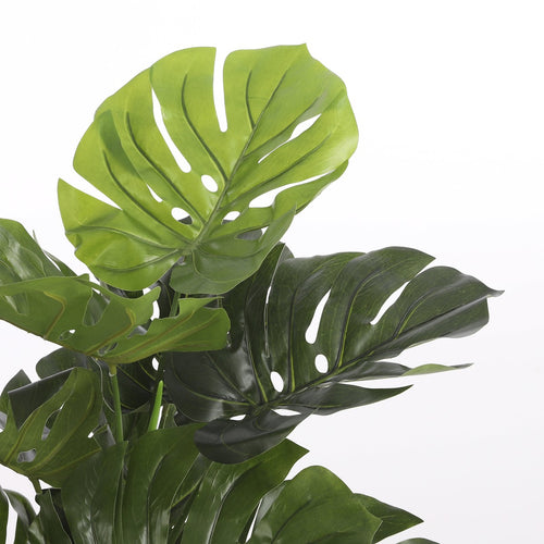 Mica Decorations Monstera Kunstplant - H100 x Ø75 cm - Groen