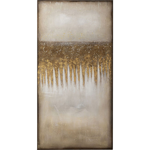 Kare Design Schilderij Abstract Fields 200x100cm - vtwonen shop