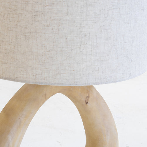 Giga Meubel Tafellamp Elize - Organisch - Naturel - 60cm - vtwonen shop