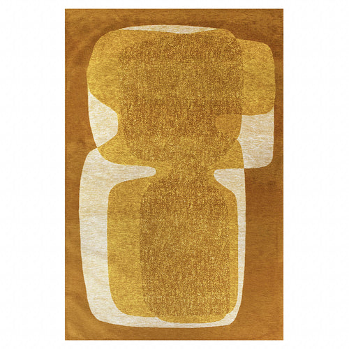 Lola&Moi vloerkleed Curry - geel -170x240cm - vtwonen shop