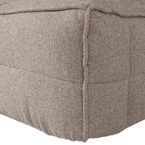 vtwonen hocker Cluster - Bouclé - Khaki Bruin - 45x104x60