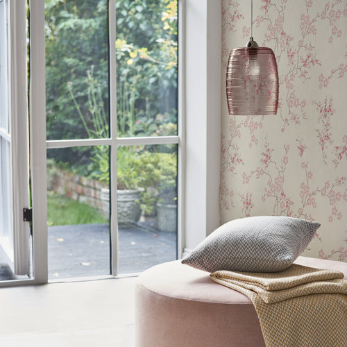 Laura Ashley Vliesbehang - Oriental Blossom Blush