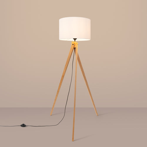 Sollux Lighting Staande lamp NATT wit - 77x77x140cm