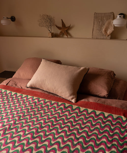 Doing Goods Millie Plaid in draagtas - 220 x 270 cm - 100% katoen