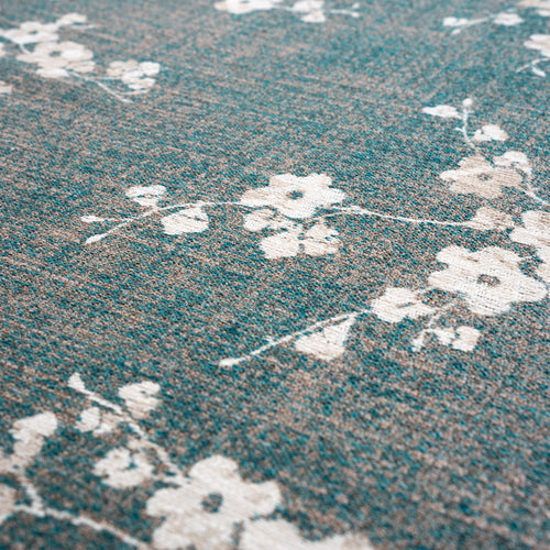 Louis De Poortere vloerkleed Lake Blue - blauw - 140x140cm - vtwonen shop