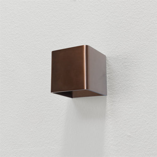 Artdelight Wandlamp Fulda - Donker Brons
