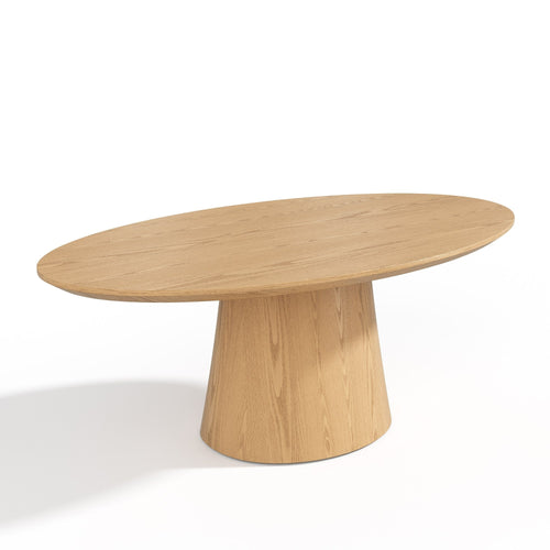 Premium Interiors - Eettafel BOSCA - multiplex lichte eik 200cm