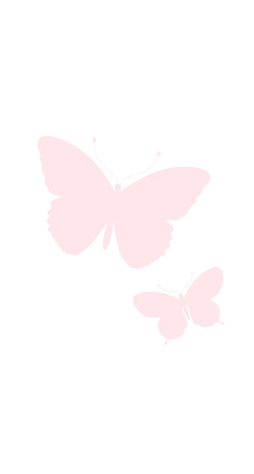 Origin Wallcoverings fotobehang vlinders zacht roze - 150 x 279 cm - 357221
