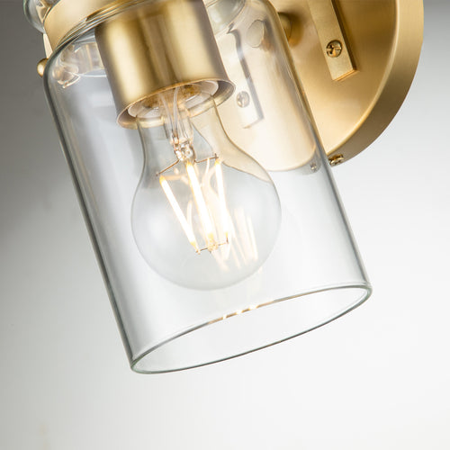 Elstead Kichler Brinley Wandlamp Geborsteld Messing