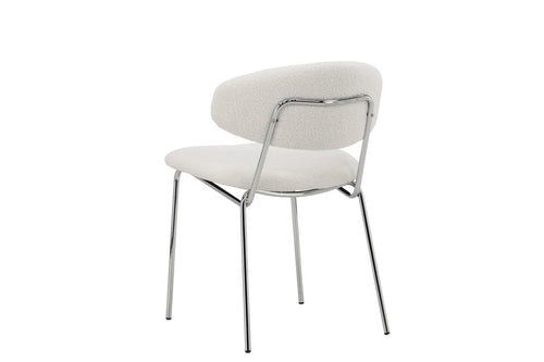 Rebellenclub Eetkamerstoel Otti - Set van 2 - Wit
