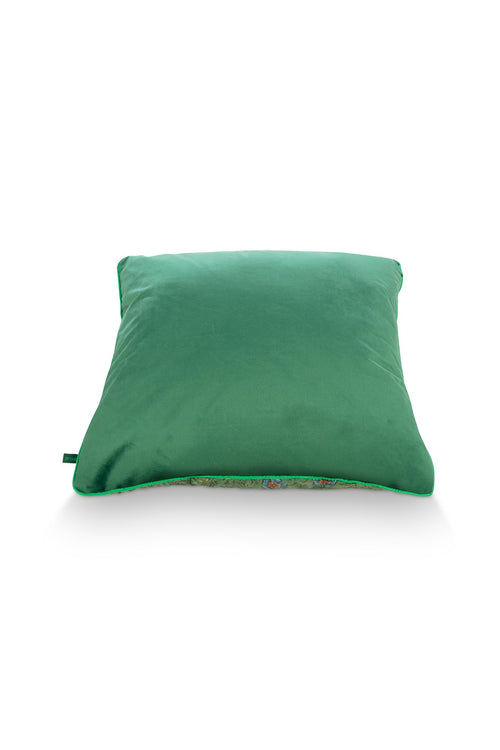 Pip Studio Sierkussen Mumbai Morning Groen Fluweel 60 x 60 cm