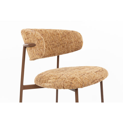 Housecraft Living Claes Eetkamerstoelen Gemêleerd Okergeel - Set van 2