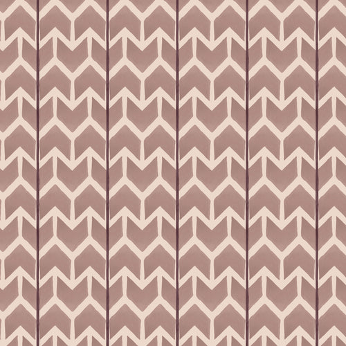 Catchii Behang Ikat Arrows lilac/off white