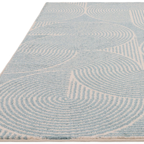 Vloerkleed Easy Living Muse Blue Swirl Rug MU02 120x170 cm - vtwonen shop