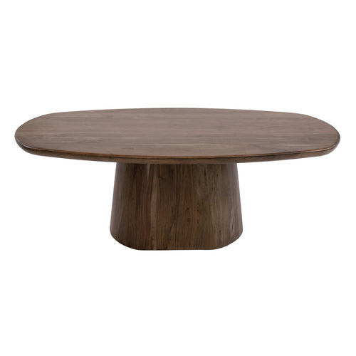 Giga Meubel Salontafel Central - Bruin Hout - 135x70x35cm