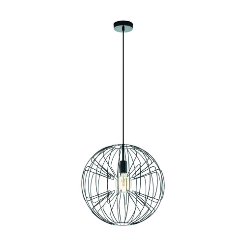 EGLO hanglamp Okinzuri - e27 - ø 45 cm - nikkel - vtwonen shop