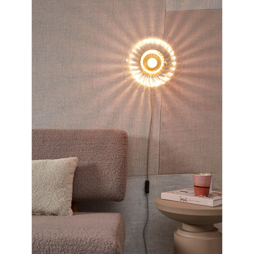 it's about RoMi wandlamp Brussels - goud - Ø27cm - vtwonen shop