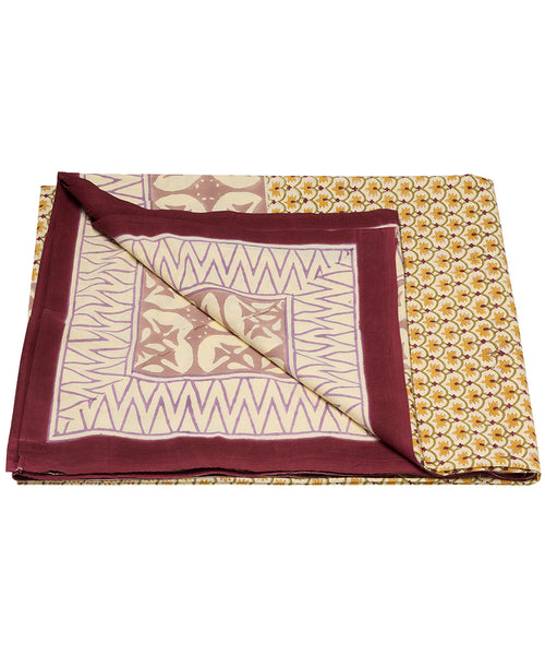 Doing Goods Dani Plaid in draagtas - 220 x 270 cm - 100% katoen - vtwonen shop