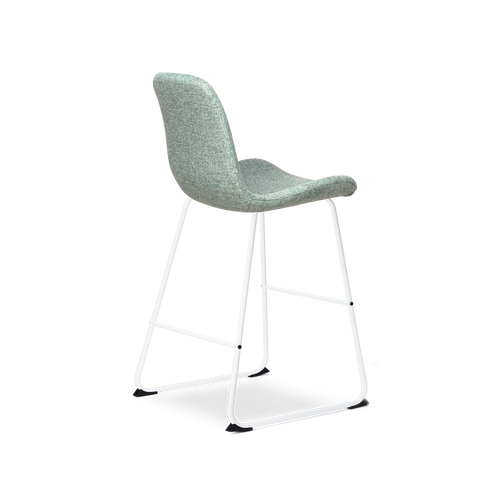 Nolon Nino-Fé Barkrukken Set van 2 - Zacht Groen - Wit - 65 cm