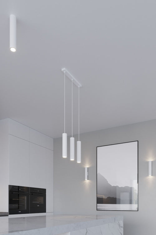 Sollux Lighting Hanglamp LAGOS 2P wit - 15x15x118cm