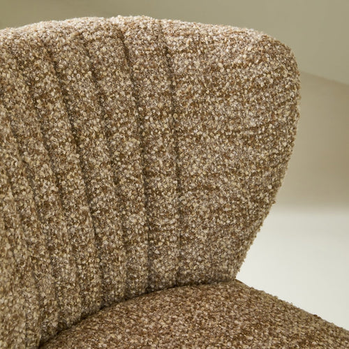 Calicosy - fauteuil GINA - B74 cm - Bruin 74x61x72 cm