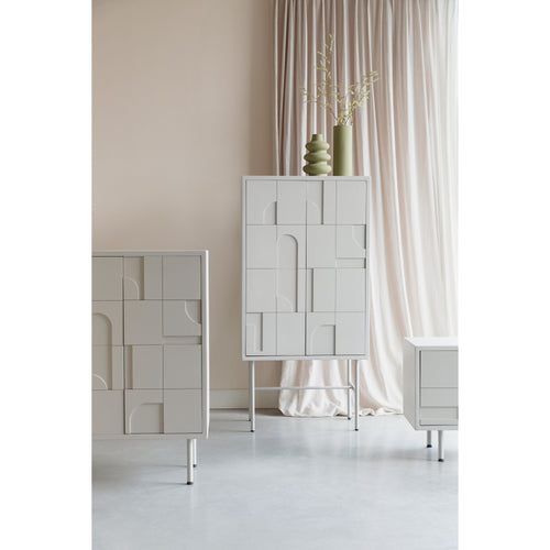 Housecraft Living Funk Kast/ Opbergkast Hoog - Off White - vtwonen shop