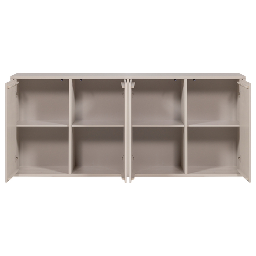 WOOOD dressoir Merel - Grenen - Dust - 85x200x39,5
