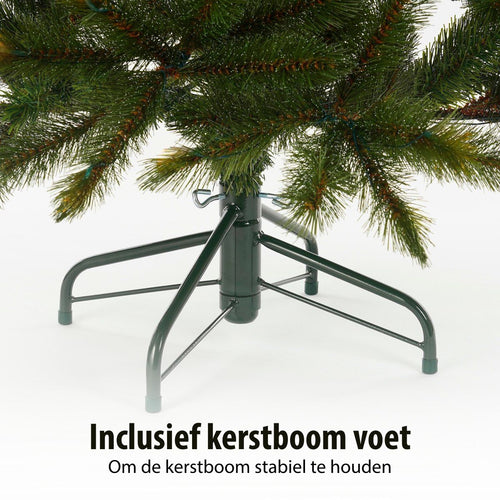 Triumph Tree Bristlecone Fir - Kerstboom met Natuurlijke Uitstraling en Stevige Takken - Kerstversiering voor Binnen - Kunstboom van PVC Hardneedle -