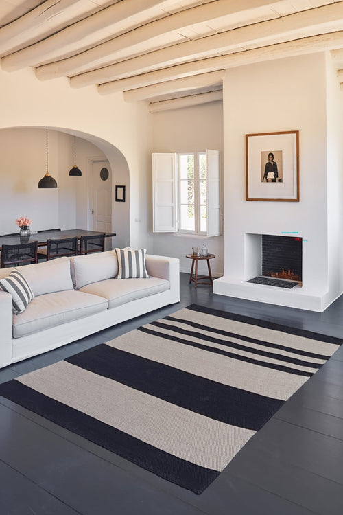 AFK Living vloerkleed Tiago - handgemaakt - Gerecycled katoen - 120 x 170 cm - vtwonen shop