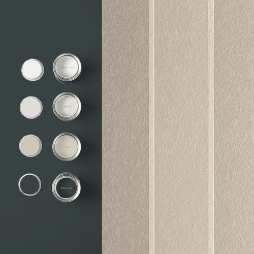 Graham & Brown Vliesbehang - Baroque Bead Stripe Pearl - 10mx52cm - vtwonen shop