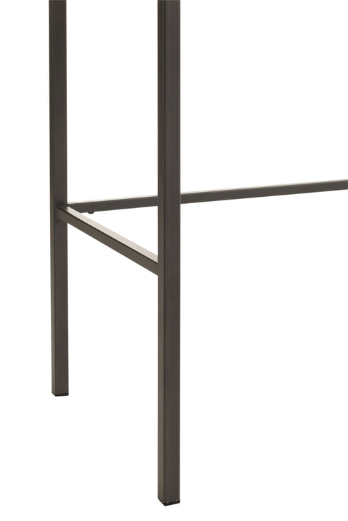 J-Line console 3 Laden - hout/metaal - naturel