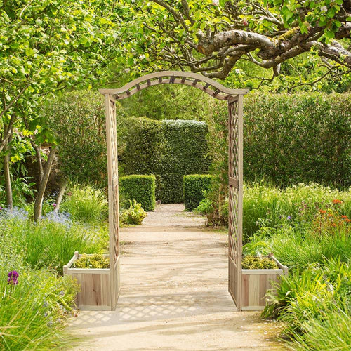 HOME DELUXE ARCO houten rozenboog - 183 x 200 cm - vtwonen shop