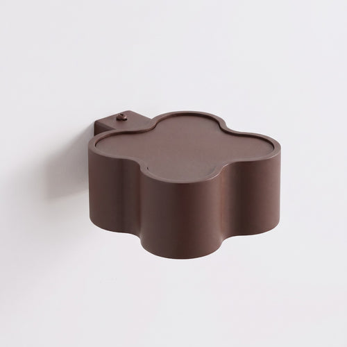 Sollux Lighting Wandlamp OVIO bruin Gx53 - 12x14,5x6cm