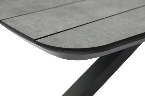 Sens-Line - Bradford Tuintafel - 220x100cm - HPL Grijs