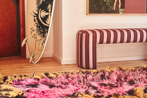 HKLIVING bank Lobby – gestreept - vtwonen shop