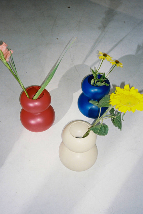 noo.ma TUGA Ceramic Vase - Piazza Beige - vtwonen shop