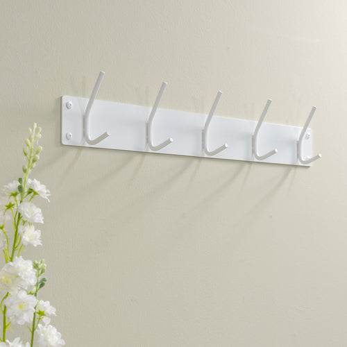 Spinder Design kapstok Fusion 5 - Wit - 5 haken - vtwonen shop